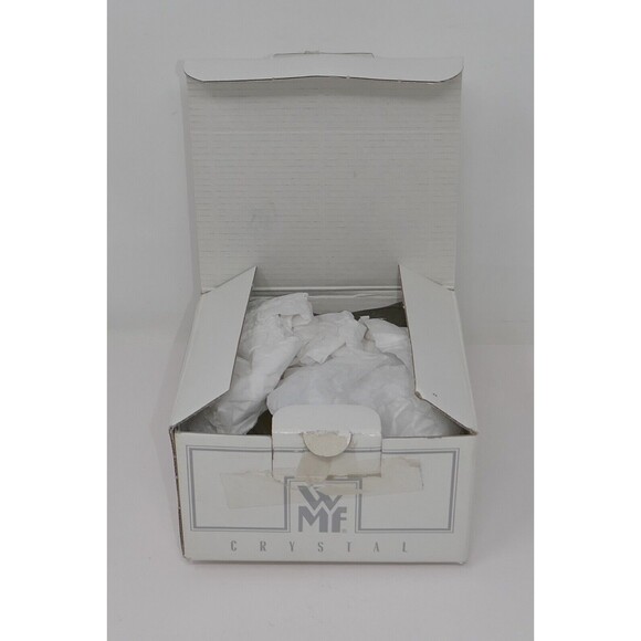 WMF 24% Lead Crystal Starflower Floral Flower Votive Candle Holder - Picture 9 of 11